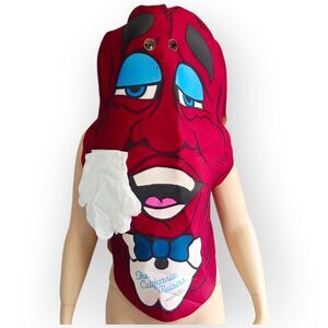NEW California Raisins Adult Costume Halloween Pullover Vtg 1987 - Never Worn!